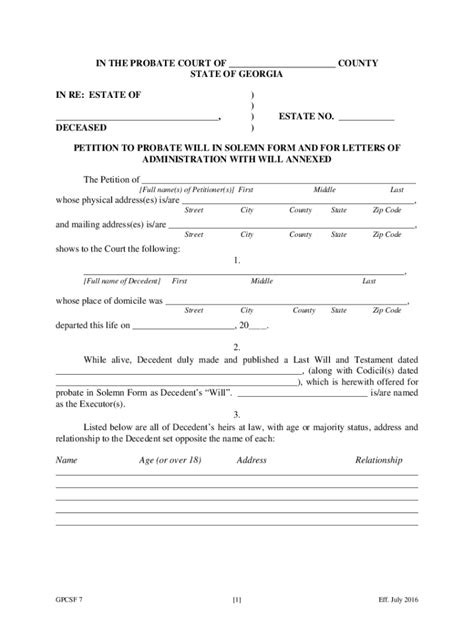 Probate Of Will Fill Out And Sign Online Dochub