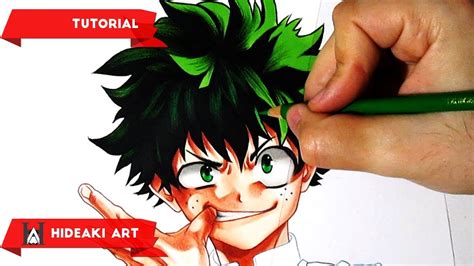 How To Draw Deku Hair At How To Draw