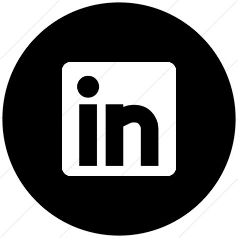 0 Result Images Of Linkedin Logo Black And White Transparent Background