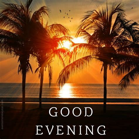 Have A Nice Evening Images Printable Template Calendar