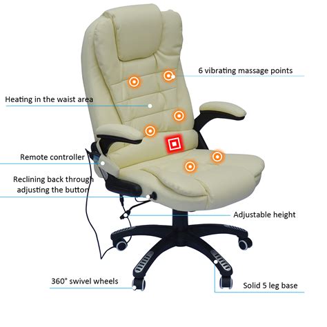 Find many great new & used options and get the best deals for uenjoy executive ergonomic massage chair heated vibrating computer office desk at the best online prices at ebay! Home Office Computer Desk Massage Chair Executive ...
