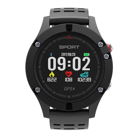 No1 F5 Heart Rate Monitor Smart Watch Gps Heart Rate Monitor Ip67