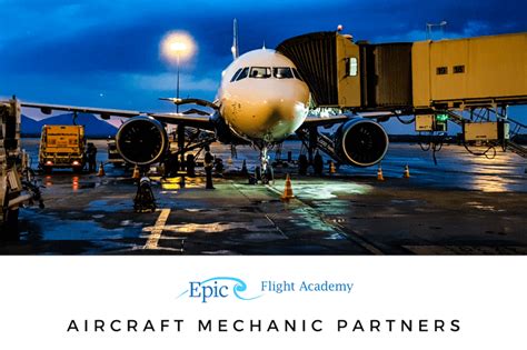 Aircraft Mechanic Hiring Partners Epic Flight Academy Mechanic Training