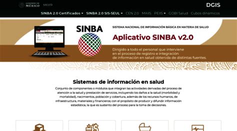 Sinbasaludgobmx Sinba Sinais Home Sinba Salud