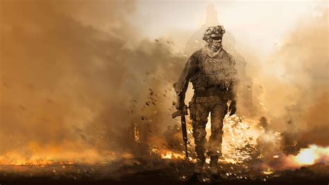 1366x768 Call Of Duty Modern Warfare 2 Remastered Game 1366x768