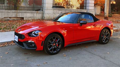 2017 Fiat 124 Spider Abarth Test Drive Review