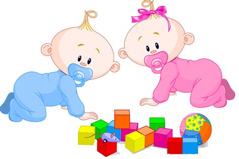 Twins Clipart Boy Girl Twin Twins Boy Girl Twin Transparent Free For