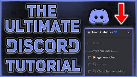 The ULTIMATE Discord Setup Tutorial How To Setup A Discord Server With BOTS ROLES