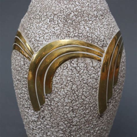 Art Deco Ceramic Vase By Odyv Circa 1930s At 1stdibs