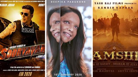 25 Upcoming Bollywood Movies That Will Make 2020