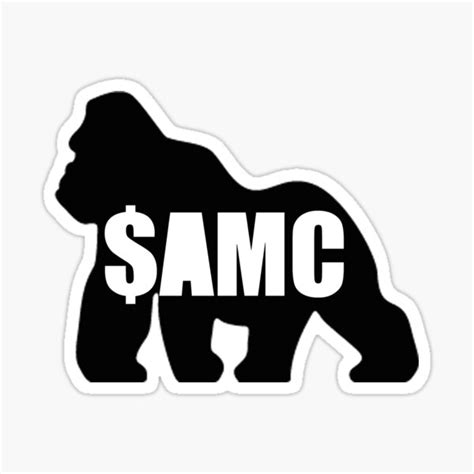 Amc Ape Buy And Hold Sticker For Sale By Octanestreet Redbubble