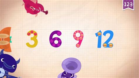 Learn Number Twelve 12 In English And Counting Math By Endless Alphabet