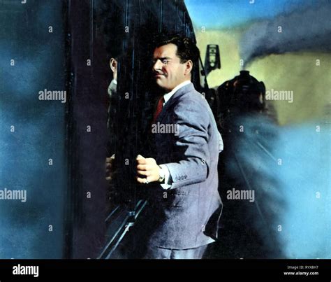 Kenneth More The 39 Steps 1959 Stock Photo Alamy
