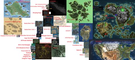 Video Game Maps Comparison Biggest Wikia Fandom Powered By Wikia