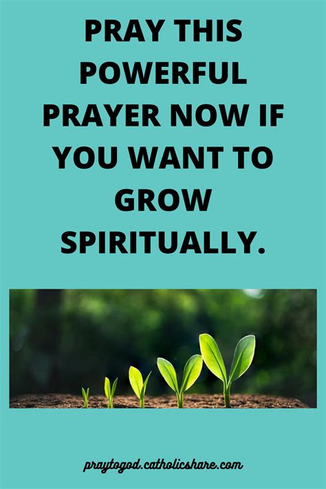 Spiritual Growth Prayers Short Prayers Praying To God
