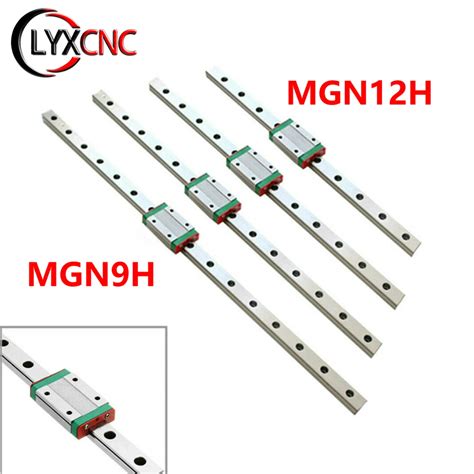 Mgn9 Mgn12 Mgn15 Miniature Linear Rail Slide 1001000mm Mgn Linear