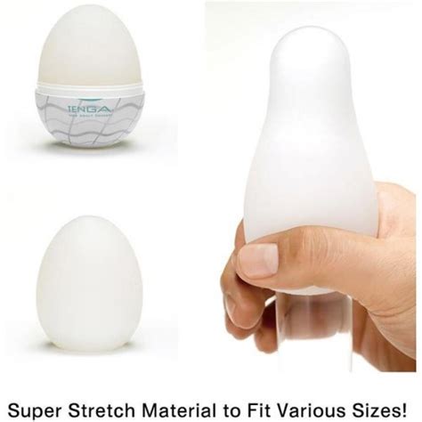 Tenga Easy Beat Egg New Standard Masturbator Six Pack Sex Toys At