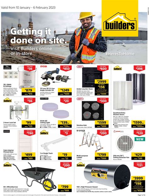 Builders Warehouse Catalogue Za