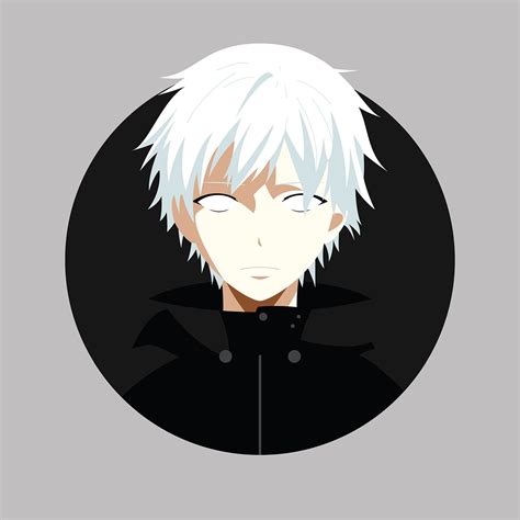 Anime character vector portraits on Behance