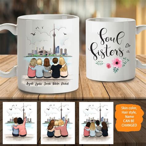Birthday gift ideas for female best friend. Personalized best friend birthday gifts Coffee Mug CN ...