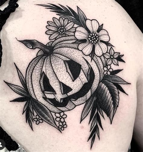 Jack O Lantern Tattoo Halloween Tattoos Pumpkin Tattoo Halloween