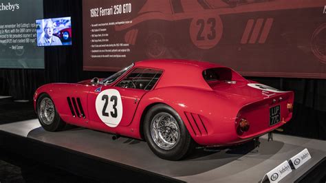 1962 Ferrari 250 Gto Sets New Record Sold At Auction For 484 Million