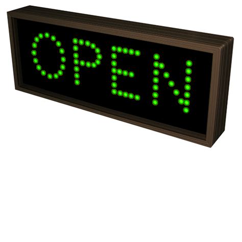 Outdoor Led Open Sign Bright Bank Lane Signs 5868