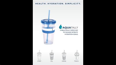 Aquatally Hydration Tracking Cup Youtube