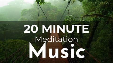 20 Minute Meditation And Relaxation Music Rain Sounds Tibetan Singing Bowls Birds Chirping
