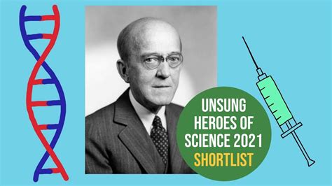 Oswald Avery Unsung Heroes Of Science 2021 Youtube