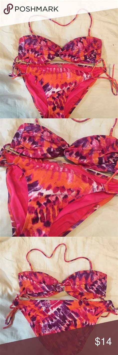 Victorias Secret Tie Dye Two Piece Bathing Suit Bathing Suits