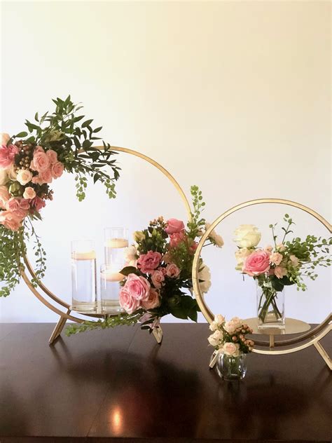 There are a number of different ways to finish cross stitch and hand embroidery in a hoop. Hoopla Circle - 18" ⋆ Wedding & Party Rentals Southern ...