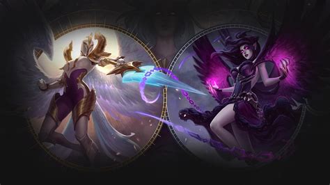 Kayle And Morgana Hd Wallpaper Background Image 1920x1080 Id