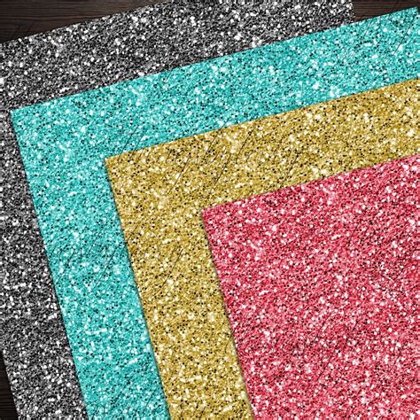 100 Seamless Glitter Digital Papers 12x12 300 Dpi Etsy