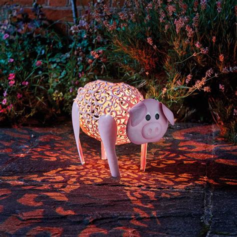 Pink Delilah Pig Silhouette Sculpture Brandalley