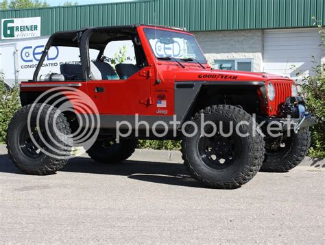 Stubby Tj Bumper With Hi Line Tube Fenders Jeep Enthusiast Forums