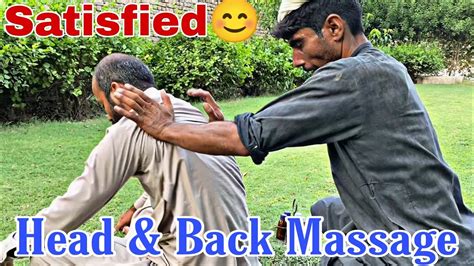 Asmr Sleep Massage Head And Back Massage Pakistani Street Massage Asmr Massage Youtube