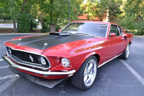 For Sale 1969 Ford Mustang Mach 1 Candy Apple Red 428ci Cobra Jet