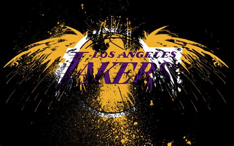 Lakers Splash | Lakers wallpaper, Lakers logo wallpapers, Los angeles lakers logo