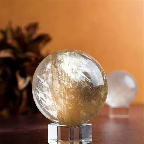 Optical Calcite Spheres The Crystal Apothecary Co
