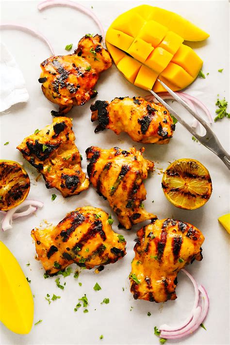 Remove chicken from grill and let rest 2 to 3 minutes before carving. Mango Lime Grilled Chicken | Platings&Pairings