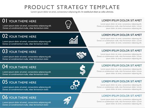 6 Step | Product Strategy Templates | My Product Roadmap