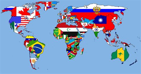 Map Countries Of The World With Flags Interactive Map The Best Porn Website