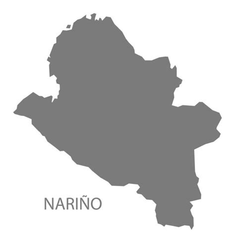 Vectores Mapa Colombia Gris De Mapa De Departamentos De Colombia