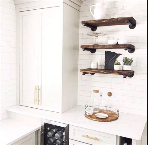 Open Shelving In The Kitchen Is One Of Our Favorite Design Elements