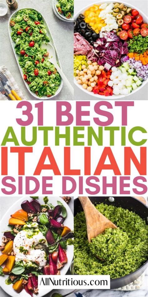 31 Best Italian Side Dishes Authentic And Delicious All Nutritious