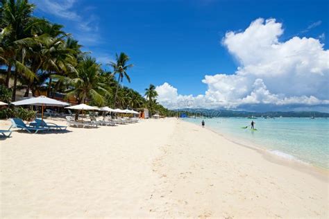 Boracay Philippines White Beach Editorial Photo Image Of Relaxing