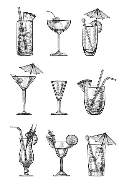 Illustrated Cocktails Images Free Download On Freepik