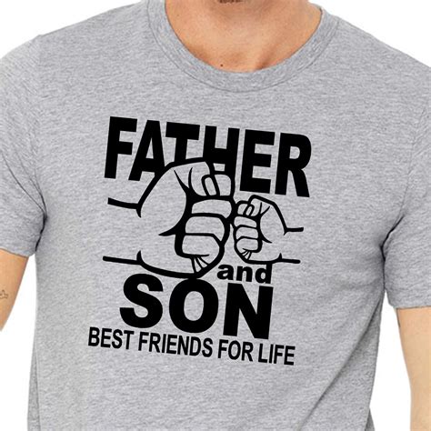 Father And Son Svg Fathers Day Daddy Best Friends Etsy