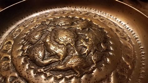 Copper Repouss And Chased Copper Decorative Plates Where From